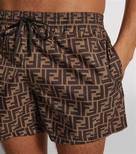 men's fendi swim shorts